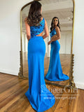 Mirror Sequins Mermaid Prom Dress Sparkly Party Dress Evening Dresses ARD2804-SheerGirl