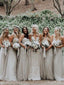 Una línea de novia vestidos de fiesta blancos hasta el suelo ARD2198