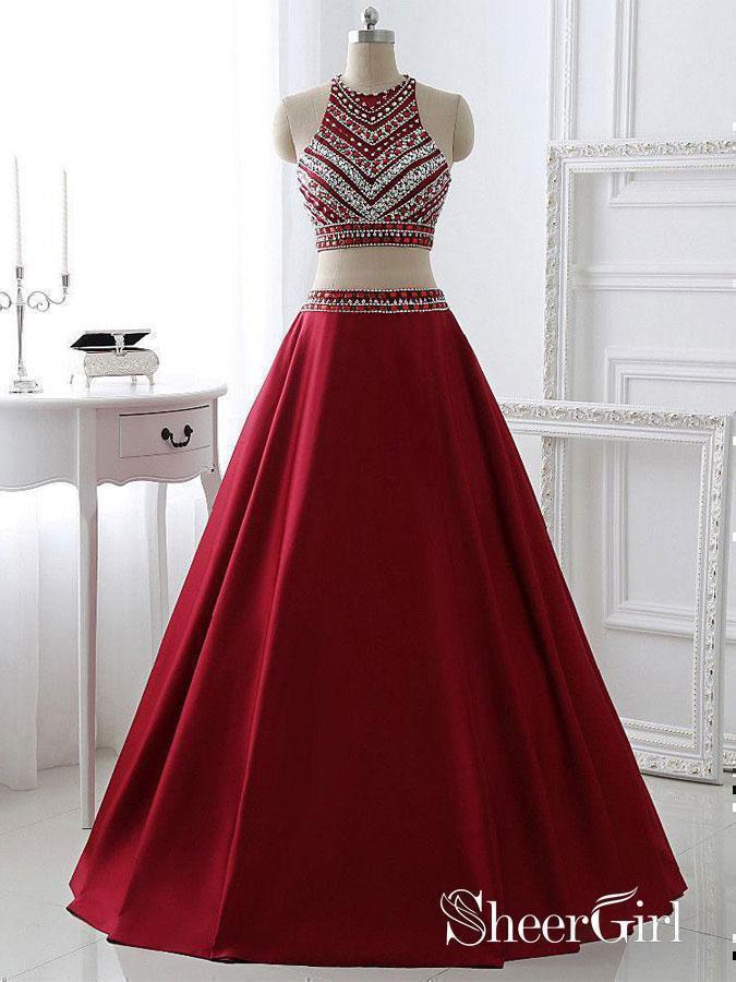  Two-piece Prom Dresses