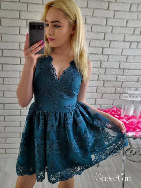 lindos vestidos cortos de encaje tumblr