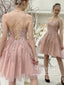 Elegant Lace Sweetheart Neckline Short Prom Dress Corset Homecoming Dress ARD2791