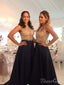 Elegant Two Piece Beaded Prom Dresses Long Formal Dresses ARD2307