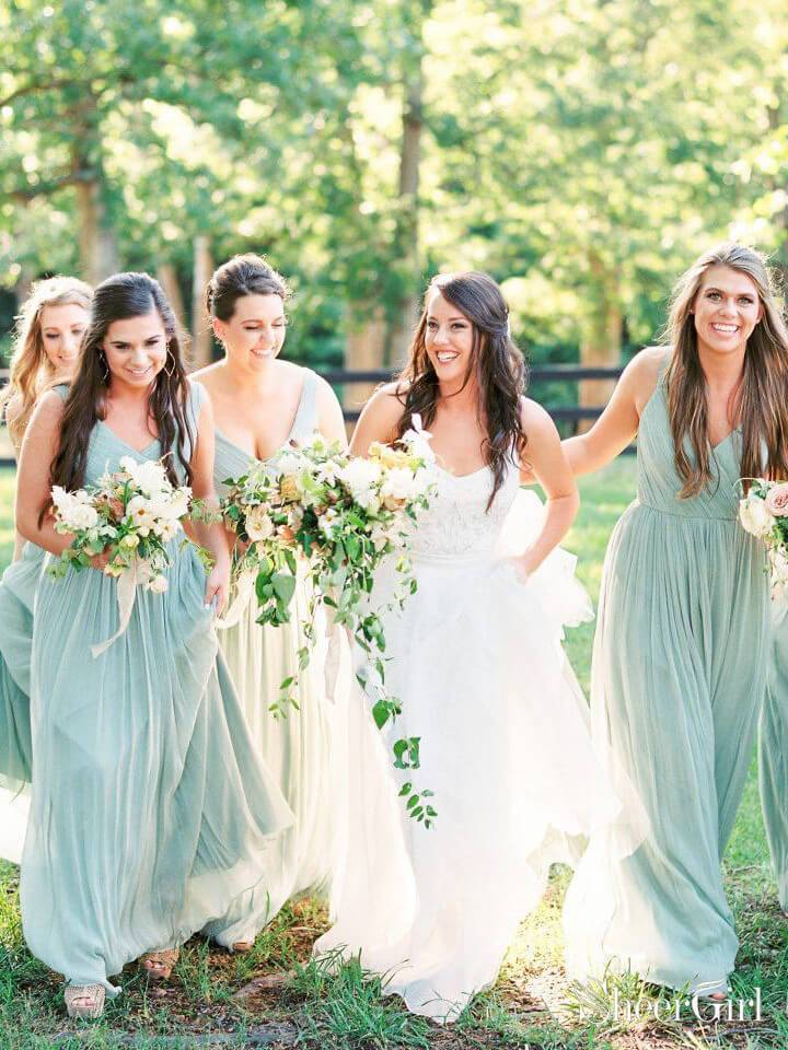 Grey Maternity Plus Size Bridesmaid Dresses Cheap Maxi Mother of the Bride Dress PB10123-SheerGirl