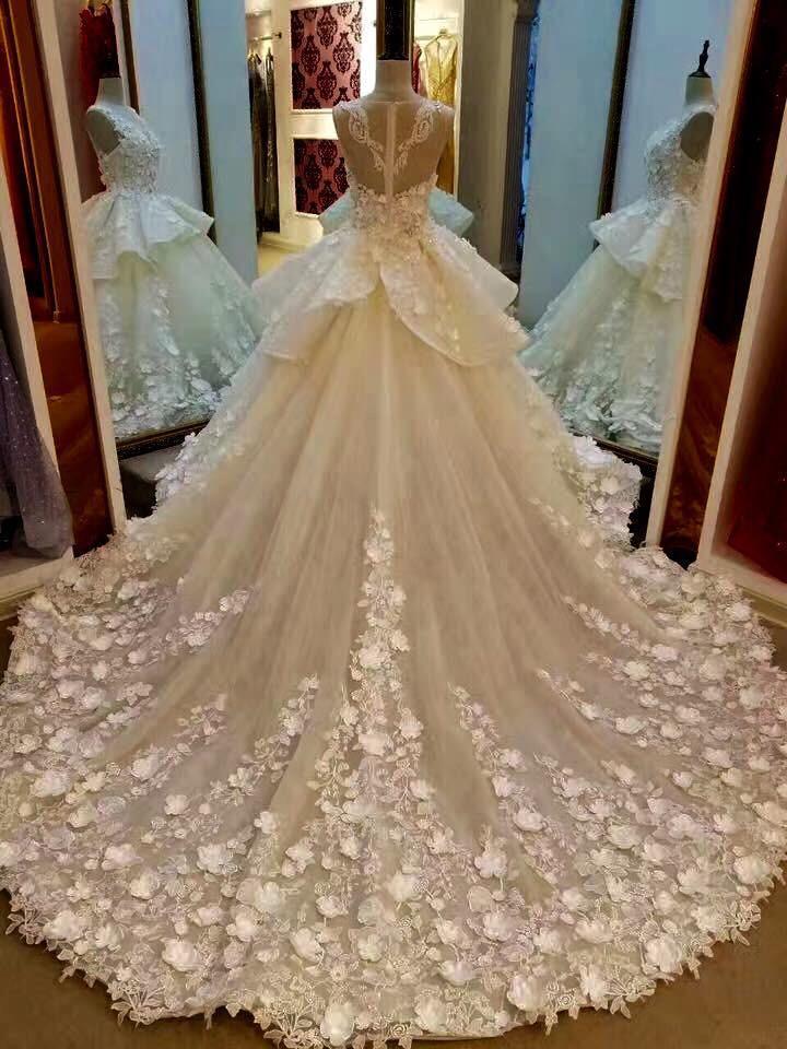 Lace Appliqued Princess Ball Gown Wedding Dresses Pink Bridal Gowns,apd2326 Lace Appliqued Princess Ball Gown Wedding Dresses Pink Bridal Gowns,apd2326