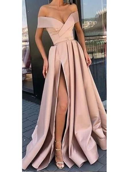 slim fit dress slacks A Line Jewel Neckline Long Sleeves Mother of The Bride Dress with Pockets Cocktail Dress Custom Size / Red main image 1