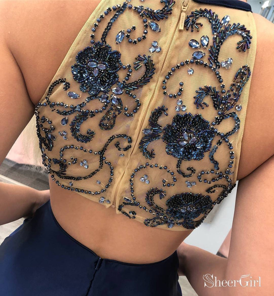 Pink Mini Homecoming Dresses with Pocket Beaded Short Prom Dress ARD1562-SheerGirl