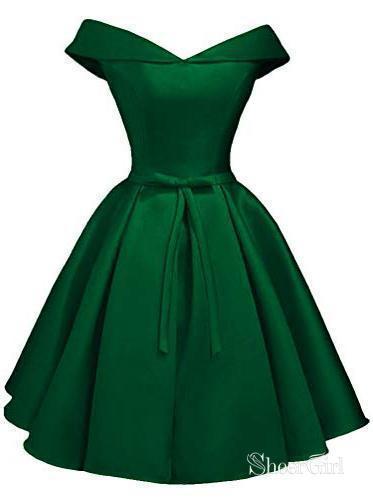 Simple Off the Shoulder Homecoming Dresses Cheap Graduation Dress SheerGirl Simple Off the Shoulder Homecoming Dresses Cheap Graduation Dress SheerGirl