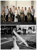 Simple Wedding Gown with Spaghetti Straps Mermaid Wedding Dress AWD1823-SheerGirl