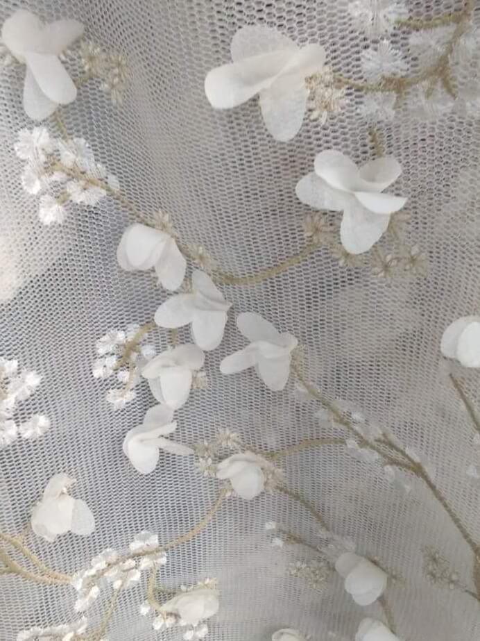 Spaghetti Strap 3D Flower Applique Sky Blue Prom Dresses Ball Gowns ARD1609-SheerGirl