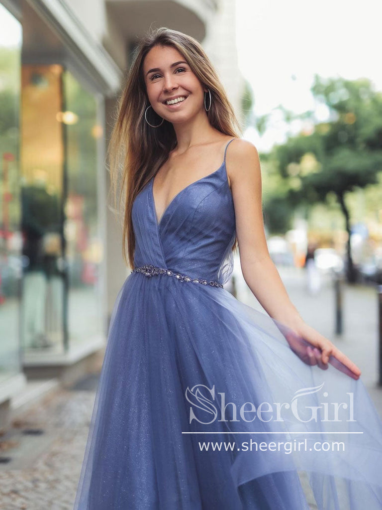 Sparkly Layered Tulle Prom Dress Ball Gown Party Dress ARD2757-SheerGirl