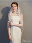 Vintage-Inspired Bridal Mantilla Veils Short Wedding Veil ACC1066