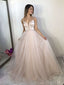 Vintage Long Prom Dresses Spaghetti Strap Formal Dresses ARD2319