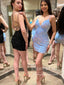 Backless Sparkly Short Prom Dress Sequins Cocktail Dress Short Homecoming Dress ARD2977