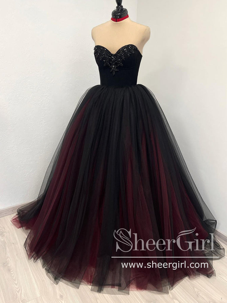 Red Princess Ball Gown – Goddess Exclusive