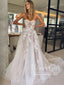 Gorgeous Strapless Corset Bodice Wedding Gown Tulle Wedding Dress AWD1990
