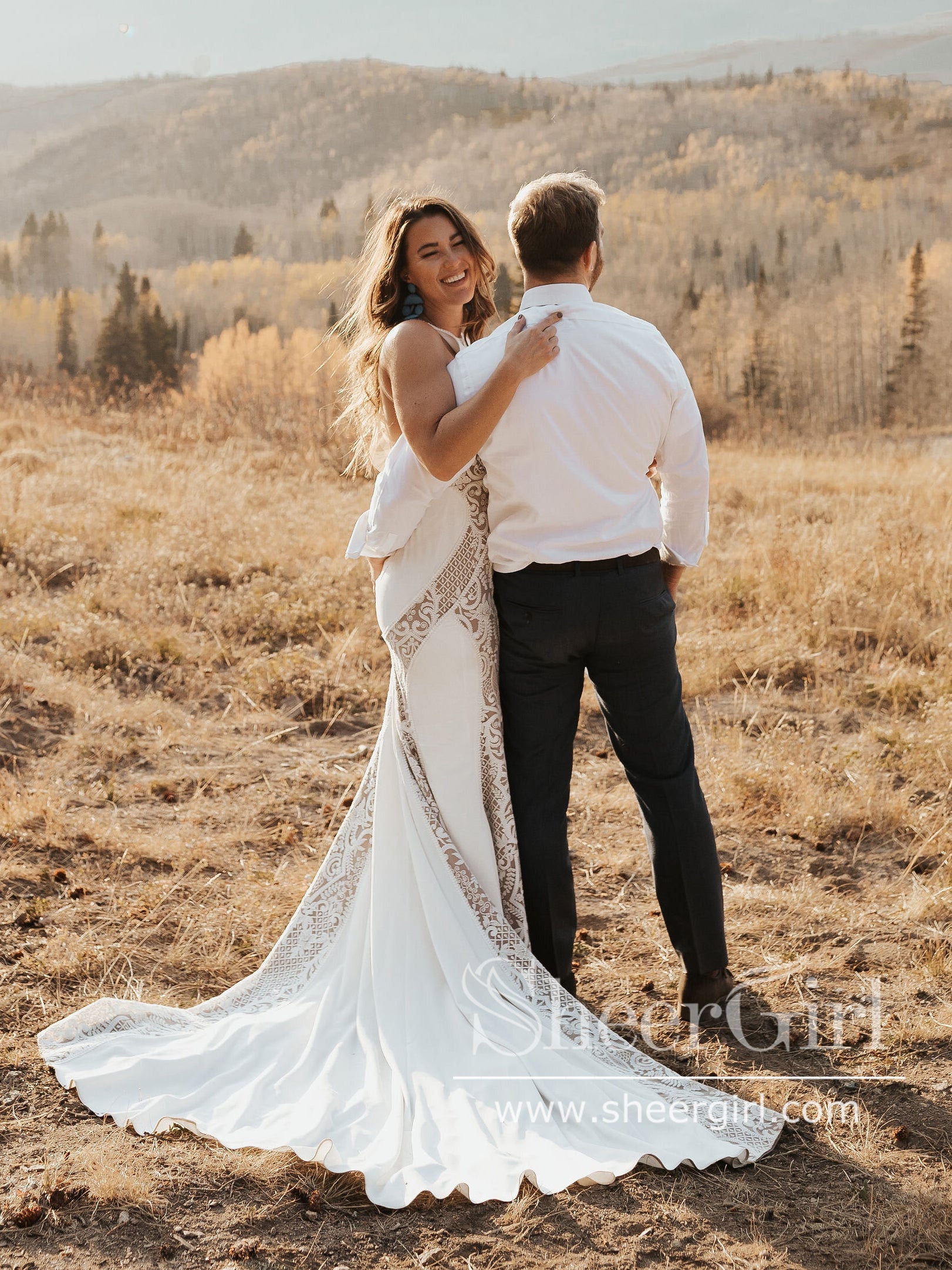 Lace Wedding Dresses | Long sleeve lace wedding dresses