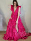 Ruffled Taffeta Ball Gown Prom Dress Layered Prom Dress ARD3026
