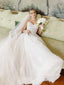 Strapless Sweetheart Neck Lace Rustic Wedding Dresses See Through Tulle Beach Wedding Dress AWD1954