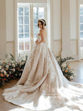 2 in 1 Luxury Wedding Gown Sparkly Mermaid Plus Ball Gown Wedding Dress AWD1951-SheerGirl