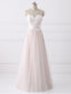 A-line Spaghetti Strap Sweetheart Neck Lace Cheap Wedding Dresses SWD0034