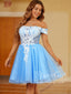 Aplikované šaty Hoco Mini Homecoming Dress ARD2795 