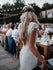 Backless Lace Boho Mermaid Wedding Dresses Cap Sleeve Bohemian Bridal Gown AWD1410-SheerGirl