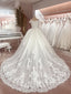 Vestido de fiesta vestido de novia fuera del hombro vestido de novia con cuello en forma de corazón AWD1863 