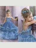 Ball Gown Flower Girl Dress Layered Tulle Pricess Girl Dress ARD2781-SheerGirl