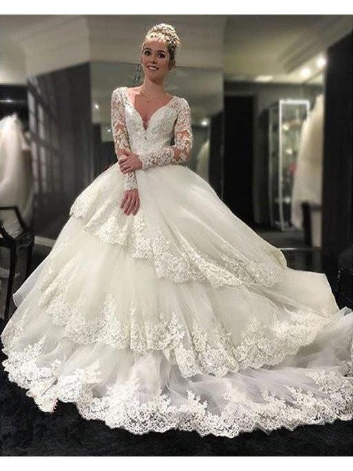 Ball-Gown-V-neck-Long-Sleeves-Cathedral-Train-Royal-Wedding-Dresses -SWD0021-3_1200x.jpg?v=1740843310