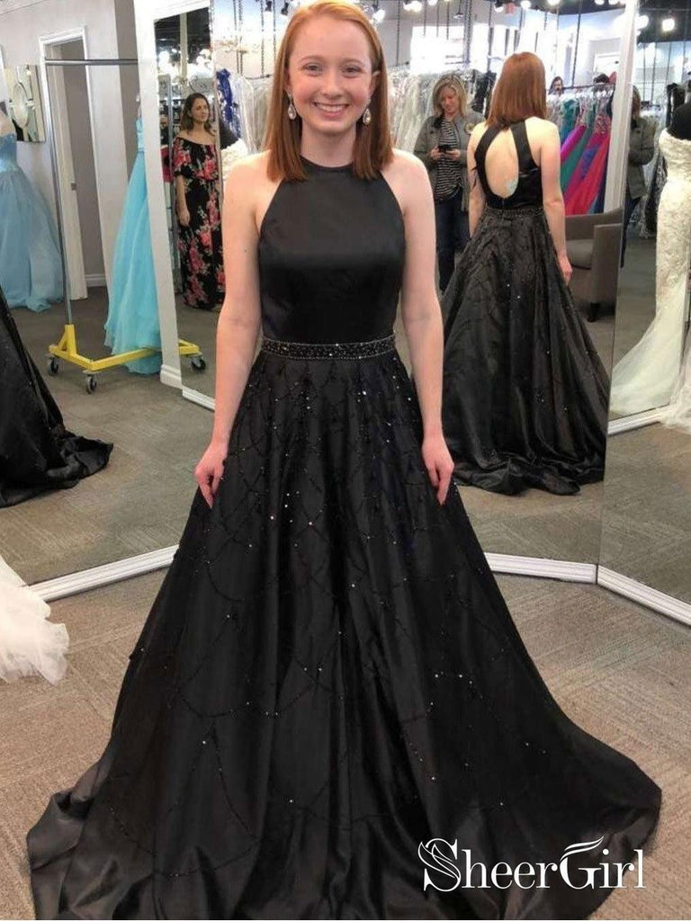 prom dresses black and green Most Popular Hunter Green Off shoulders Long Prom Dress with Black appliques
