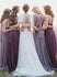 Burgundy Convertible Bridesmaid Dresses Tulle Purple Mismatched Bridesmaid Dresses ARD1166-SheerGirl