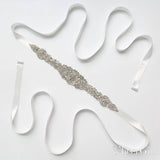 Cheap Crystal Sashes with Ribbon Bridal Accessories ACC1166-SheerGirl