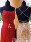 Cheap Lace Applique Short Homecoming Dress Backless Formal Dresses ARD2381