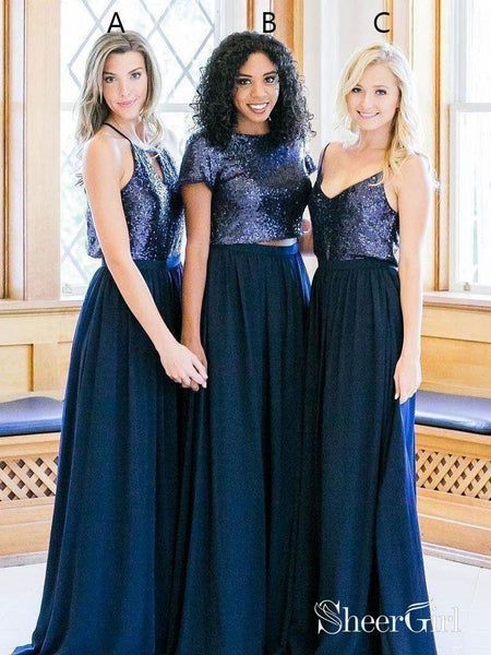 bridesmaid dresses that ship fast Sale Ready-to-Ship Chiffon Bridesmaid Dress main image 1