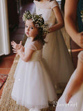 Cheap Toddler Flower Girl Dresses Ivory Rustic Baby Flower Girl Dress ARD1286-SheerGirl