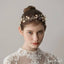 Crystal Gold Leaf Wedding Headband ACC1120