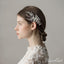 Svatební hřeben do vlasů Crystal Sprig s perlami ACC1126 