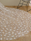 Cute Butterfly Cathedral Veil Bridal Veil Wedding Veil ACC1191-SheerGirl