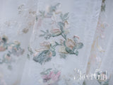 Deep V Neck Floor Length Bridal Dresses Colorful Lace Metalic Edged Wedding Dresses AWD1651-SheerGirl