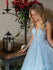 Deep V-Neck Long Beaded Prom Dresses 2019 Sparkly Party Dress APD3386-SheerGirl
