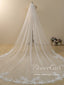Delicated Flower Lace Cathedral Veil Bridal Veil Wedding Veil ACC1190