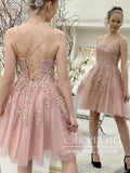 Elegant Lace Sweetheart Neckline Short Prom Dress Corset Homecoming Dress ARD2791-SheerGirl