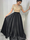 Elegant Two Piece Beaded Prom Dresses Long Formal Dresses ARD2307-SheerGirl