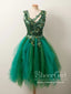 Fairy Tulle Homecoming Dress Appliqued Mini Prom Dress ARD2745