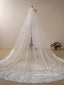 Flower Lace Cathedral Veil Bridal Veil Wedding Veil ACC1188