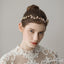 Gold Petals and Leaves Bridal Headbands ACC1096