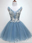 Gorgeous Lace Applique Formal Dress Beaded Homecoming Dresses ARD2370
