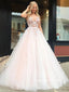Gorgeous V-neck Long Prom Dress Backless Lace Formal Dresses ARD2395