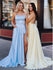 Green Prom Dresses with Pocket Long Backless Slit Formal Evening Ball Gowns APD3277-SheerGirl