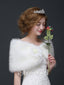 Ivory Bridal Shrugs Winter Wedding Wraps WJ0007